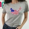NRCC Greenland USA 51st State President Trump American Flag T-Shirt