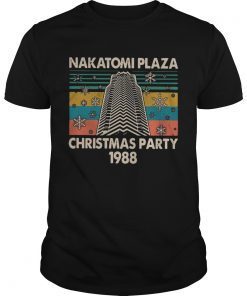 Nakatomi Plaza Christmas party 1988 vintage shirt
