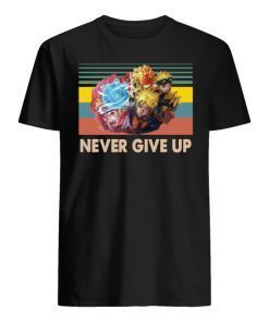 Naruto Never Give Up vintage shirt