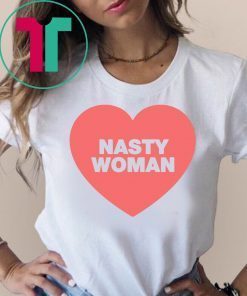 Nasty Woman Heart Mens 2019 Tee Shirt