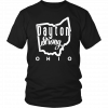 Ohio Map Dayton Strong Funny Ohio lover Gifts patriotic T-Shirt