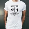 Once upon a time there was a girl who really loved dogs and netball shirt