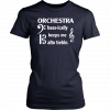 Orchestra Bass Ically Keeps Me Alto Treble T-Shirt