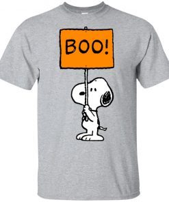 Peanuts Halloween Snoopy Boo T-Shirt