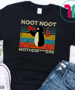 Mens Pingu Noot Noot Motherfucker Funny Gift T-Shirt