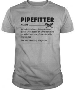 Pipefitter An Individual Who Does Precision GuessWork Based On Unreliable Data T-Shirt