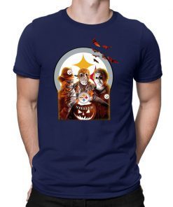 Pittsburgh steelers freddy krueger jason voorhees michael myers halloween shirt