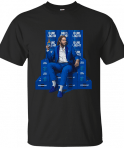 Mens Post Malone Bud Light Unisex Funny Tee Shirt
