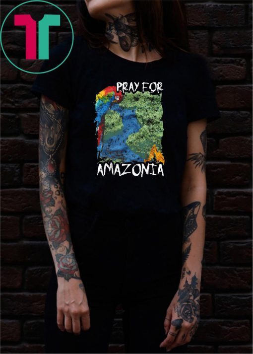 Pray For Amazonia Mens 2019 T-Shirt