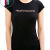 #Prayforamazonia shirt Amazonia is burning Mens Tee Shirt