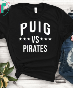 Puig vs Pirates Mens Unisex 2019 Tee Shirt