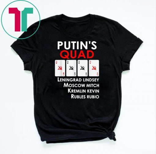 Putin's Quad Poker Hand full of Republicans Kentucky Democrats 2020 Classic Gift T-Shirt