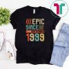 Retro Epic Since September 1999 T Shirt 20th Birthday Gift T-Shirt