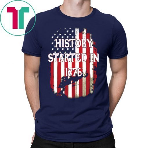 Robert Oberst History Started In 1776 T-Shirt for Mens Womens Kids