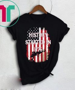 Robert Oberst History Started In 1776 T-Shirt for Mens Womens Kids