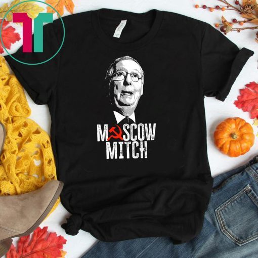 Russia Moscow Mitch Mcconnell Traitor Moscow Mitch Funny Gift T-Shirt