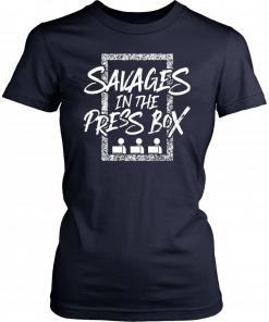 Savages In The Press Box 2019 T-Shirt