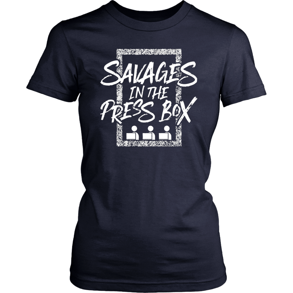 Savages In The Press Box Shirt