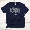 Savages in the Box Baseball Fans Funny T-Shirt