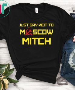 Say Neit To Moscow Mitch Funny Anti Trump Russia Soviet Kentucky Democrats 2020 Classic Gift Tee Shirt