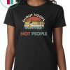 Shoot Hoops Not People Vintage T-Shirt