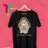 Skeleton Bones Throne Halloween is Coming T-Shirt