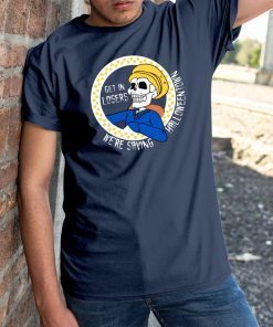 Skeleton Get In Losers We’re Saving Halloween Town Classic Funny TShirt