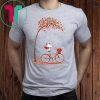 Snoopy Riding A Bicycle Hello Autumn Shirt