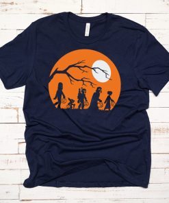 Star Wars Trick Or Treat Halloween Silhouette T-Shirt