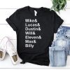 Mens Stranger Things Name List Funny T-Shirt