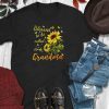 Sunflower blessed to be called a grandma shirt