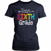 Team 6th Sixth Grade Tshirt Teacher Back To School Gift T-Shirt