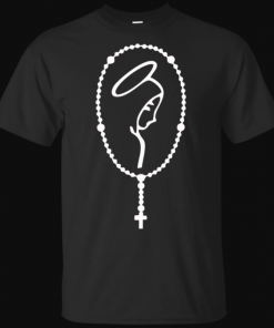 The Catholic Rosary T-shirt with the Catholic camandula T-shirt