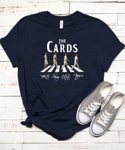 The cards st louis cardinals signatures abbey road crosswalk Classic Tee shirt