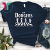 The dodgers signatures abbey road crosswalk Funny Tee Shirt