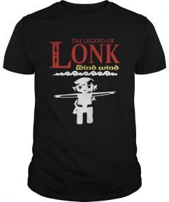 The legend of lonk the wind wind shirt