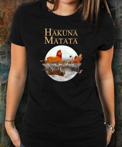 The lion king hakuna matata simba timon and pumba reflection shirt