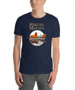 The lion king hakuna matata simba timon and pumba reflection shirt