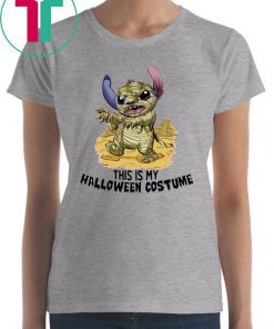 This Is My Halloween Costume Mummy Stitch Shirt