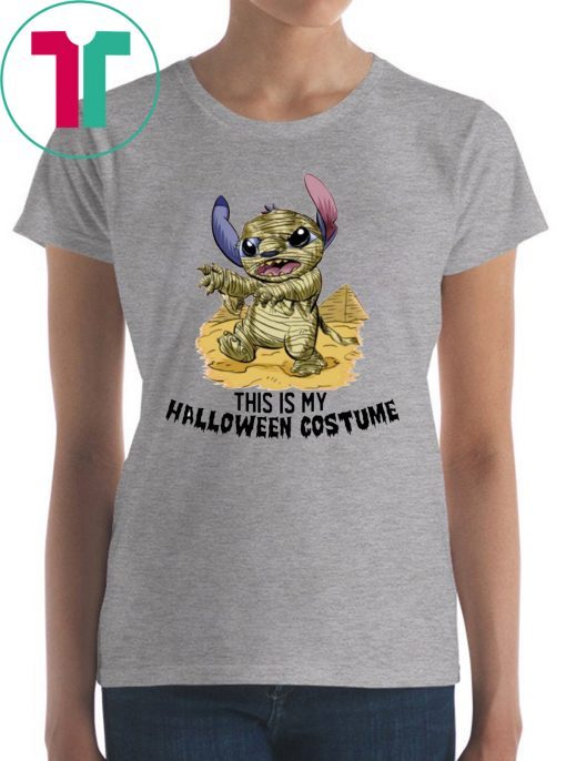 This Is My Halloween Costume Mummy Stitch Shirt