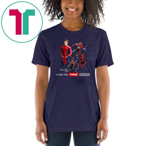 Tony parker spider-man I love you three thousand shirt