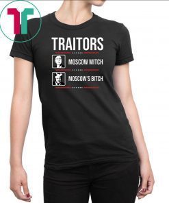 Traitors Ditch Moscow Mitch Impeach Trump 86 45 T-Shirt