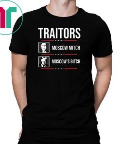 Traitors Ditch Moscow Mitch Impeach Trump 86 45 T-Shirt