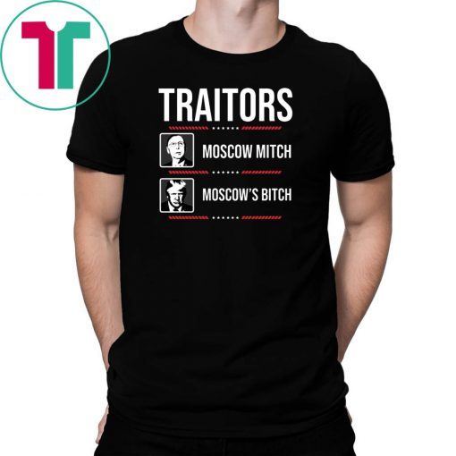 Traitors Ditch Moscow Mitch Impeach Trump 86 45 T-Shirt