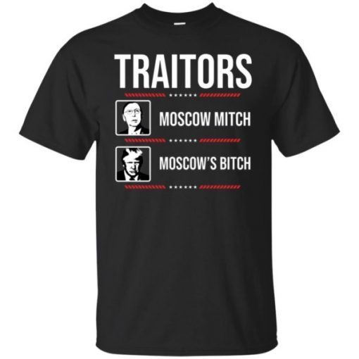 Traitors Ditch Moscow Mitch Impeach Trump 86 45 Tee Shirt