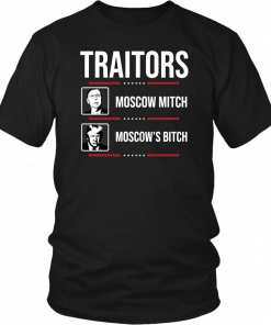 Traitors Ditch Moscow Mitch Impeach Trump 86 45 Tee Shirt