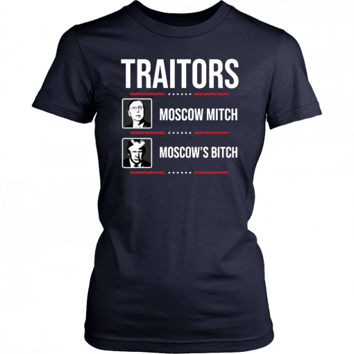 Traitors Ditch Moscow Mitch Impeach Trump 86 45 Tee Shirt