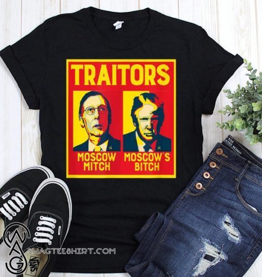 Traitors ditch moscow mitch moscow’s bitch shirt and men’s tank top shirt