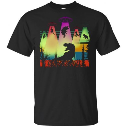 UFO dinosaur vintage shirt