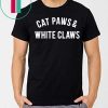 Cat Paws and White Claws Unisex T-Shirt